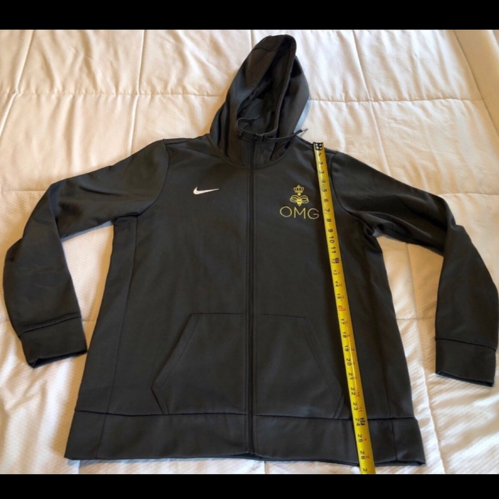 Vintage Women’s Nike OMG Dri-FIT Grey Hoodie‎ size LARGE